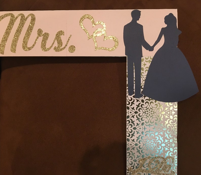 Wedding photo booth frame