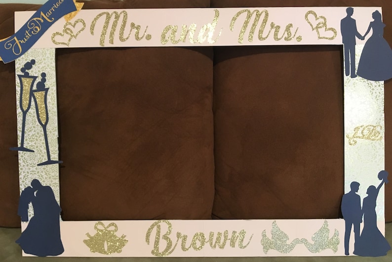 Wedding photo booth frame