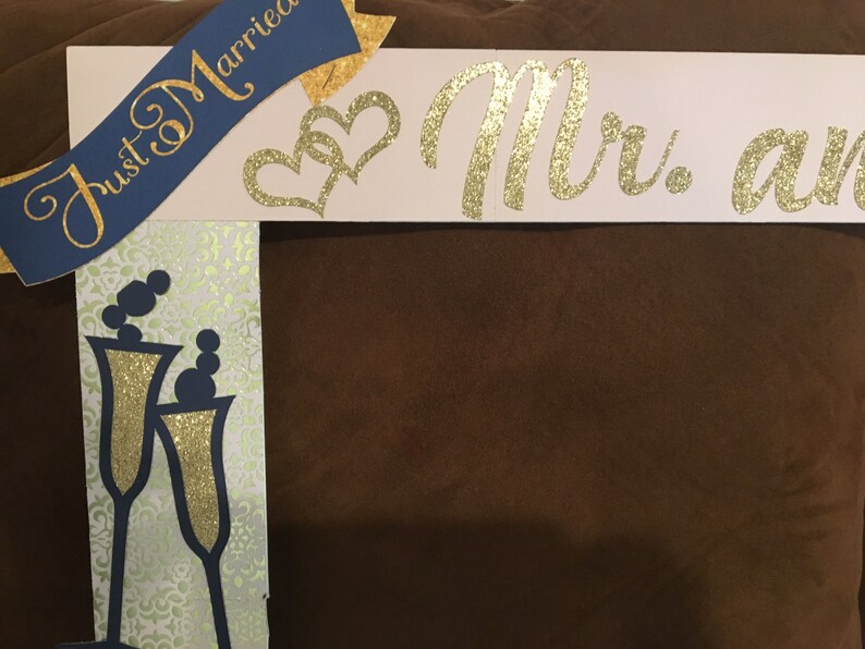 Wedding photo booth frame