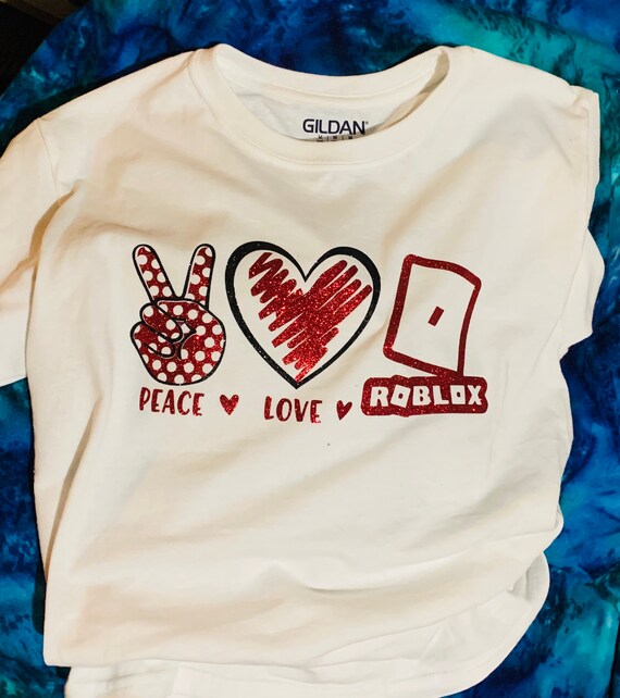 Download T Shirts Peace Love Roblox Youth Tee Graphic Tees