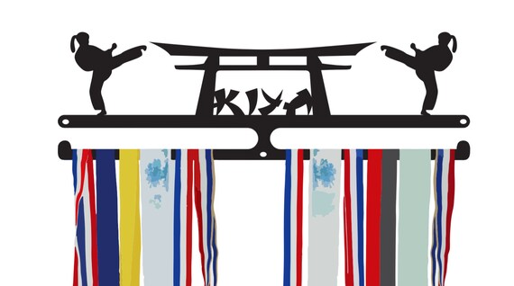 Womens Karate Medal Holder Kiya Etsy etsy