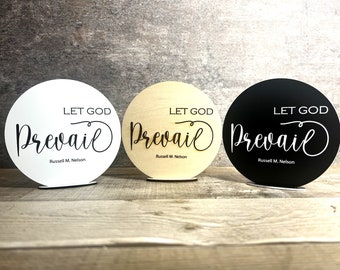 Let God Prevail, President Nelson Talk