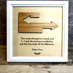 The Road Less Traveled, Robert Frost, Two Roads Diverged in a Wood