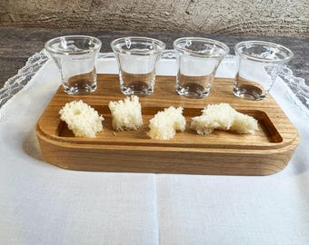 Personal communion tray, Sunday sacrament tray, communion tray