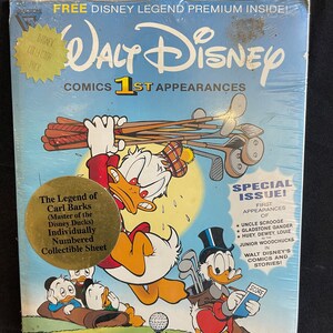 Sealed Walt Disney Comics 1st Appearances w/ Donald and Scrooge No.2