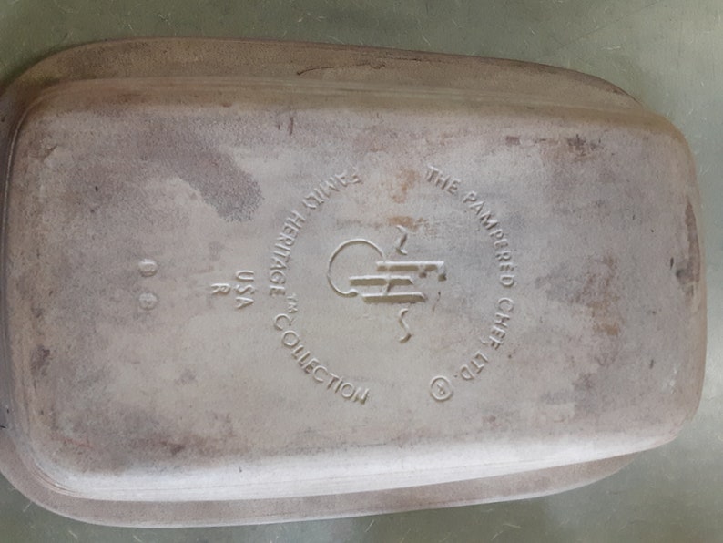 Pampered Chef Family Heritage Stoneware Rectangular Casserole - Etsy