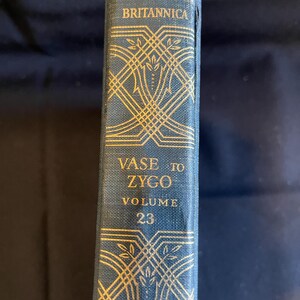 Encyclopedia Britannica 14th Edition - Etsy