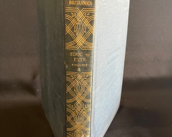 14th Edition Encyclopedia Britannica 1929 Vol 8