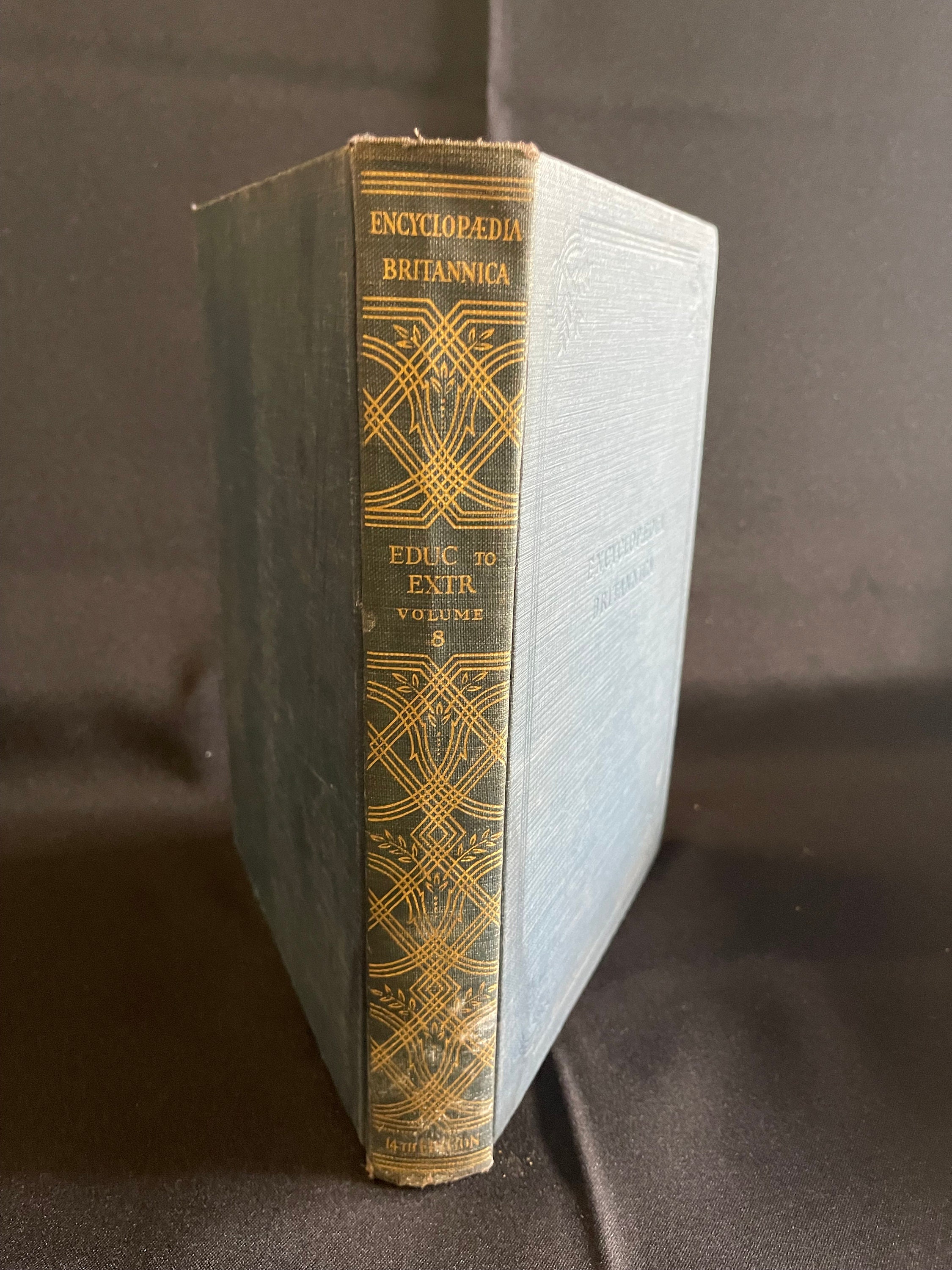 Encyclopedia Britannica 全24巻+別巻　1768年 Encyclopedia Britannica 1768 24-volume complete set printed