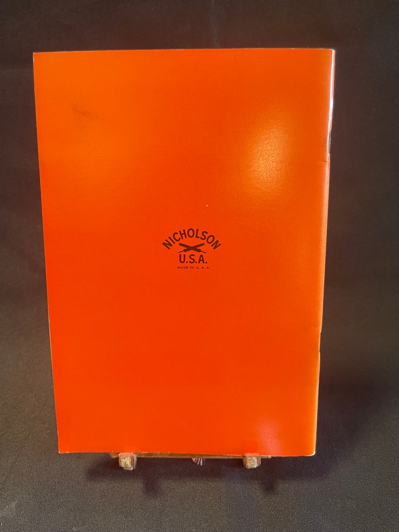 1956 File Filosophy How to Get the Most Out of Files Nicholson File Co