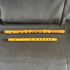 Bamboo Japanese Flute set of 2