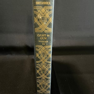 Encyclopedia Britannica Vol. 10 Hardcover 14th Edition 1929
