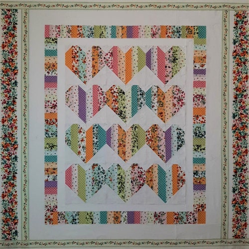 Precut Quilt Kit Ready to Sew No Cutting by Yous Etsy