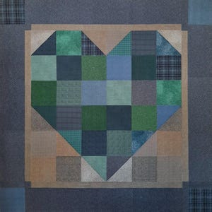 PreCut Quilt Kit! Ready to Sew! No Cutting By You! (Love in the Storm!)