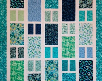 PreCut Quilt Kit! Ready To Sew! No Cutting By You! (Butterfly Garden)