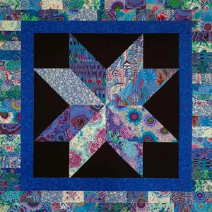 PreCut Quilt Kit!  Ready to Sew!  No Cutting By You! (Star Of The Lake)