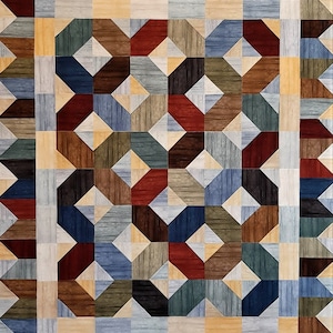 Precut Quilt Kit!  Ready to sew!  No cutting by you!*S*