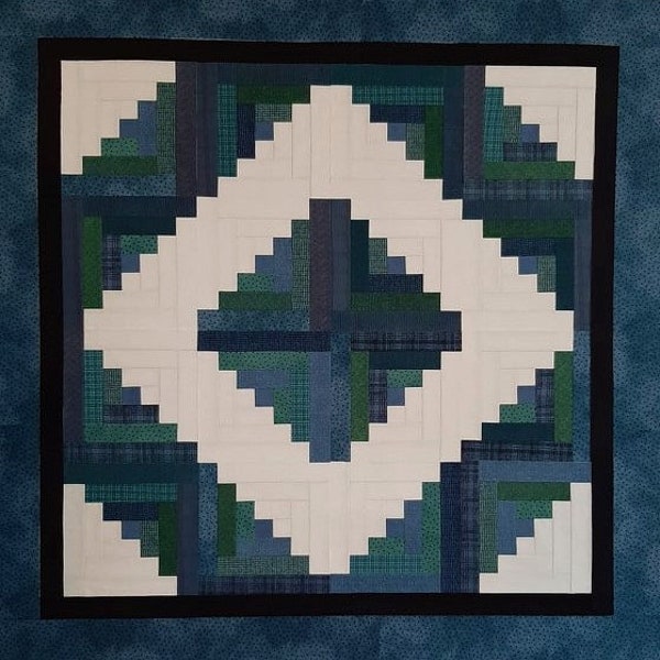 PreCut Quilt Kit!  Ready to sew!  No cutting by you!*S* (Stromy Seas)