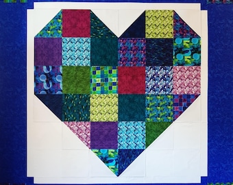 PreCut Quilt Kits! Ready To Sew! No Cutting By You! (Hearts)