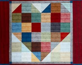 PreCut Quilt Kit! Ready To Sew! No Cutting By You! (Love From Home)