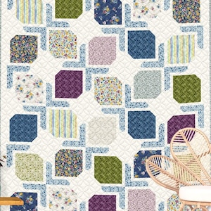PreCut Quilt Kit! Ready To Sew! No Cutting By You! (Modern Flare)