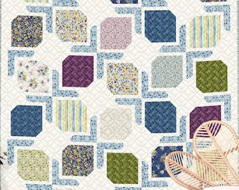 PreCut Quilt Kit! Ready To Sew! No Cutting By You! (Modern Flare)
