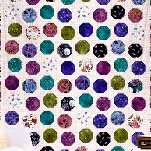PreCut Quilt Kit! Ready To Sew! No Cutting By You! (Simple Elegance)