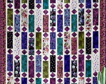 PreCut Quilt Kit! Ready To Sew! No Cutting By You! (Sun Rise In The Garden)