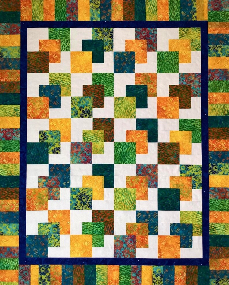 Precut Quilt Kit Ready to Sew No Cutting by Yous Etsy