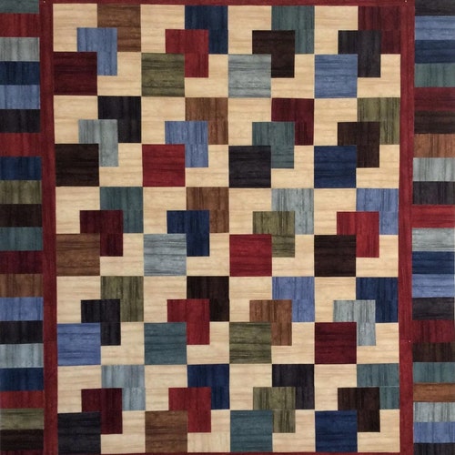 Precut Quilt Kit Ready to Sew No Cutting by Yous stormy Etsy