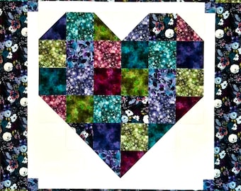 PreCut Quilt Kit! Ready to Sew! No Cutting By You! (Patchwork Hearts*S*)