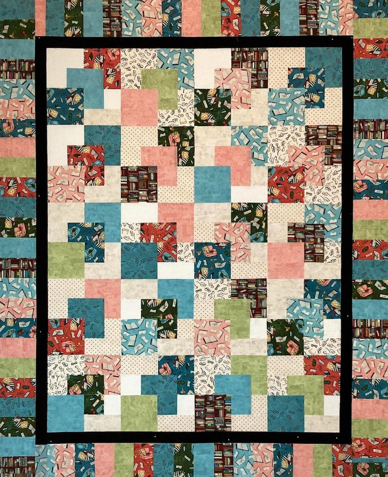 Precut Quilt Kit Ready to Sew No Cutting by Yous reading Etsy