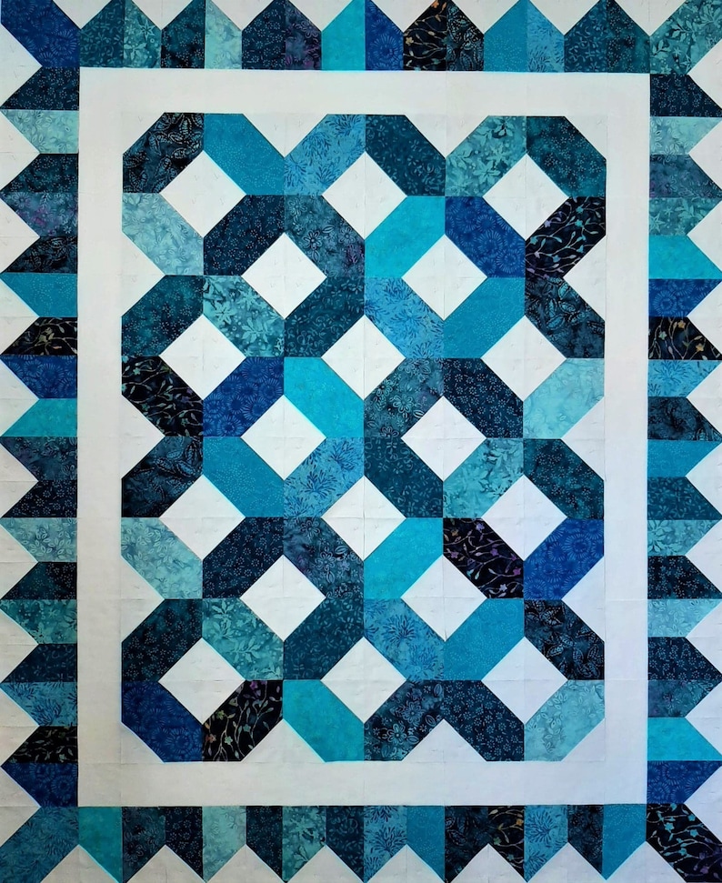 Precut Quilt Kit Ready to Sew No Cutting by Yous calm Etsy