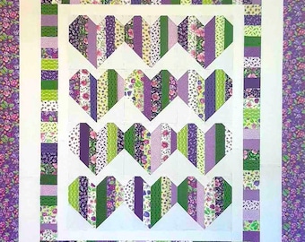PreCut Quilt Kit! Ready To Sew! No Cutting By You! (Spring Dreams)