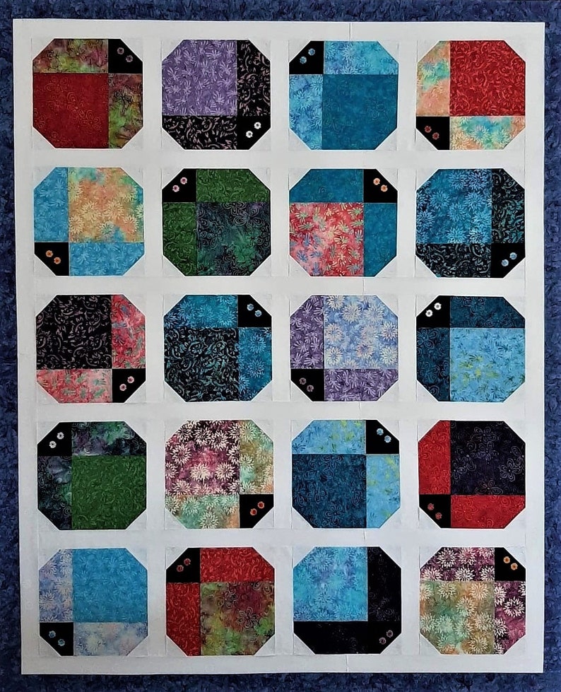 Precut Quilt Kit Ready to Sew No Cutting by Yous JUNE Etsy