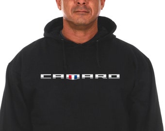 JH Design Group Men's Chevy Camaro Pullover Hoodie Sweatshirt