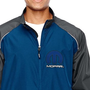 Men&#39;s MOPAR Lightweight Nylon Windbreaker Jacket