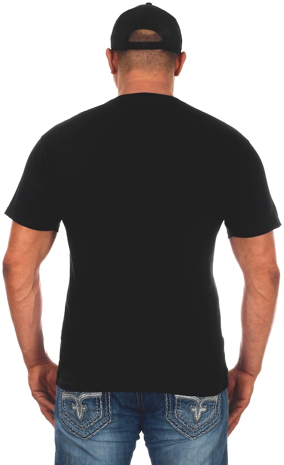 JH Design Men's Dodge Challenger Car Short Sleeve Crew Neck