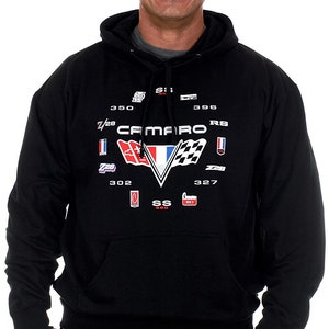 Mens Chevy Camaro Hoodies