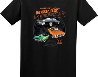 JH Design Men's MOPAR Maddness T-Shirt Short Sleeve Crew Neck Shirt