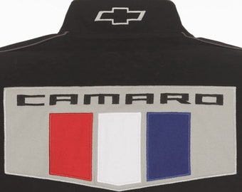 Men's Chevy Camaro Jacket an Embroidered Classic Twill Coat