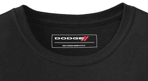 Dodge Emblem Black Crew Neck T-shirt - Etsy