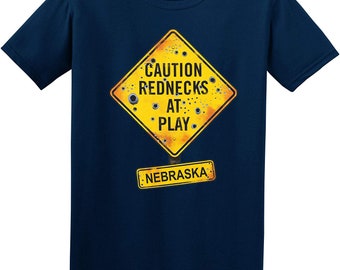 JH Design State of Nebraska Redneck Souvenir T-Shirt