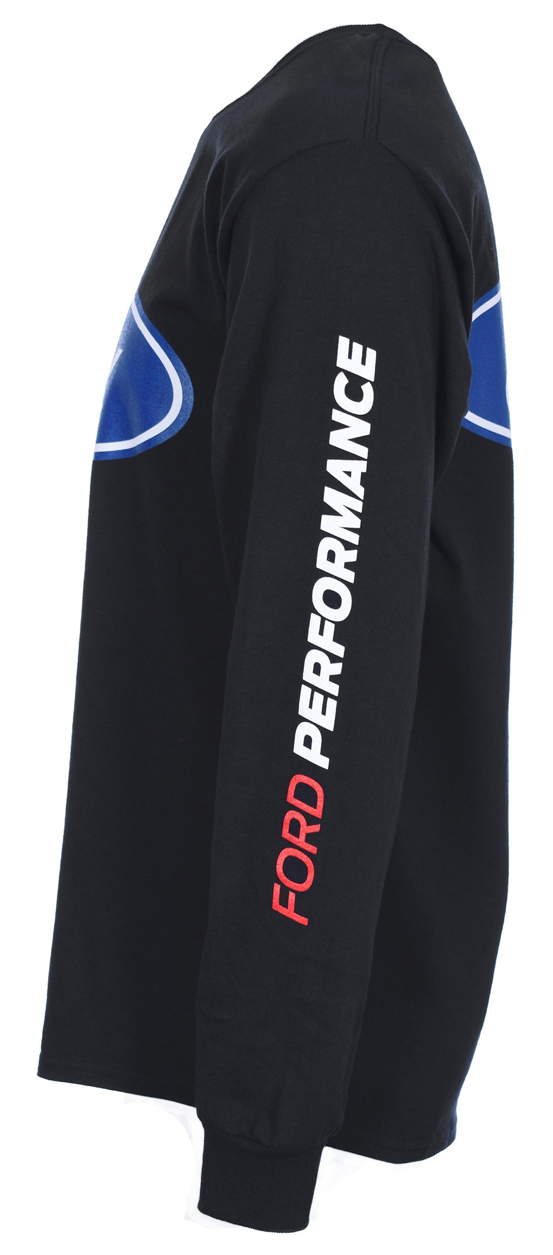 Men's Ford Performance Long Sleeve Crew Neck Tshirt Front Etsy