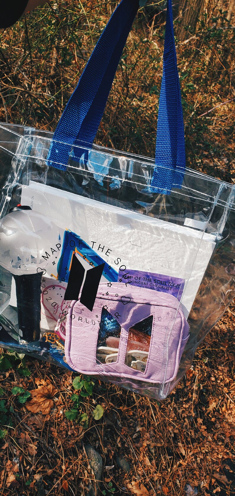 BTS Concert Bag Bts Army Map of the Soul Tour Bts Etsy