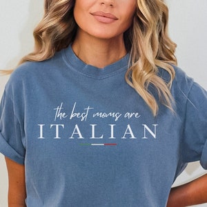 Chemise italienne de fierté de maman italienne Chemises italiennes cadeaux pour maman Chemise Italia Cadeaux Nonna Citations italiennes T-shirt italien Cadeaux italiens