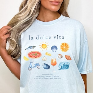 La Dolce Vita Italian Pride Shirt Italy Shirts Italian T Shirt Italian Gifts Italian Sayings Italian Pasta Shirt Italian Theme Italiano