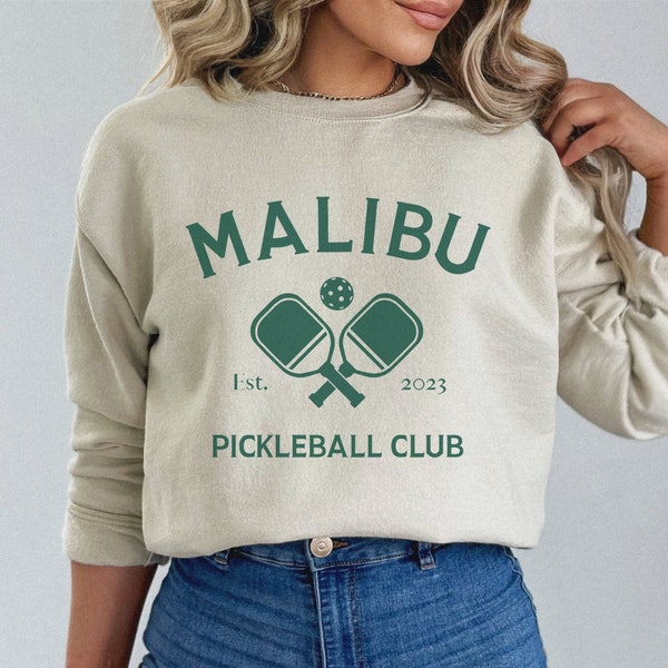 Vintage Malibu Bay Tennis Club sweatshirt main image 1