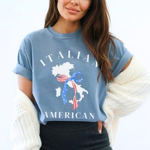 Italienisches Stolz-Hemd Italien Hemden 4. Juli Outfit Italien-Hemd Nonna Geschenke Italienische Sprüche Italienisches T-Shirt Italienische Geschenke Vaterländisches T-Shirt
