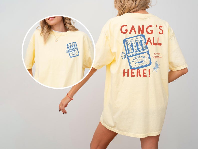 Sardine Shirt Shirt Italian Coastal Summer Tee Tinned Fish Tshirt Fisherman Aesthetic Sardines Seafood Festival Tshirt Tomato Girl Summer Banana